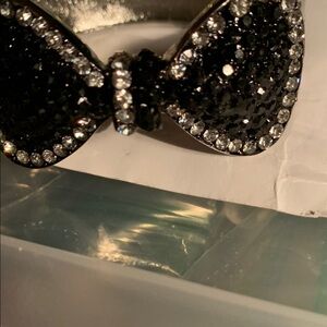 Black Tie Crystal Hinge Bracelet